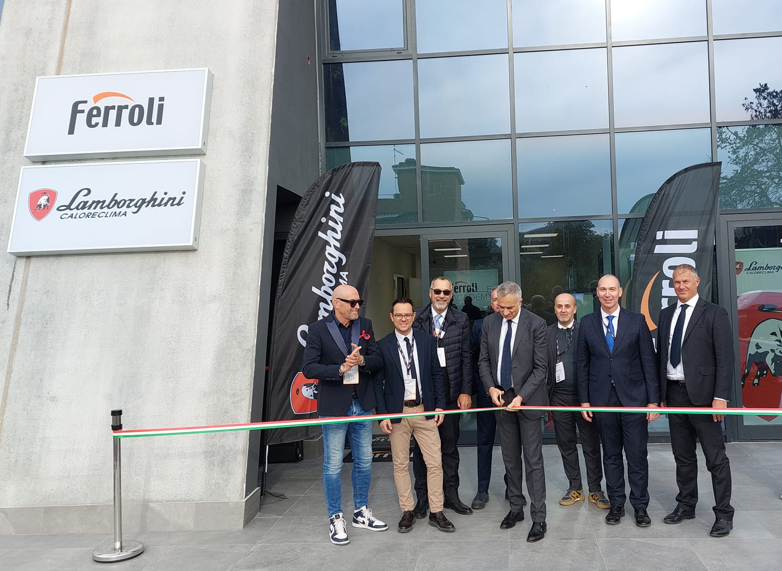 inaugurazione ferroli academy roma1